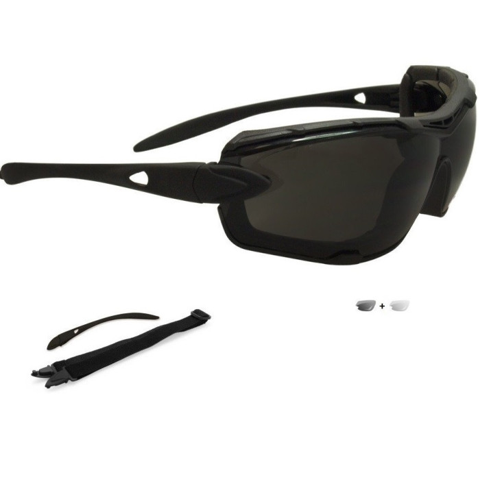 Очки баллистические Swiss Eye Detection черные  