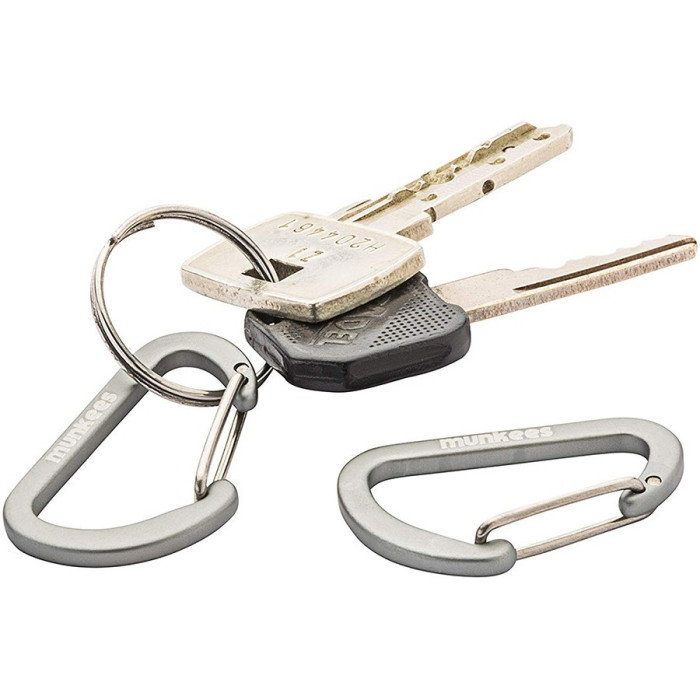 Карабин Munkees Flat Wiregate 4 mm x 40 mm (пара) (3251)  