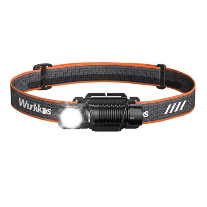 Фонарь налобный Wurkkos HD12 Rechargeable USB-C с красным светом  