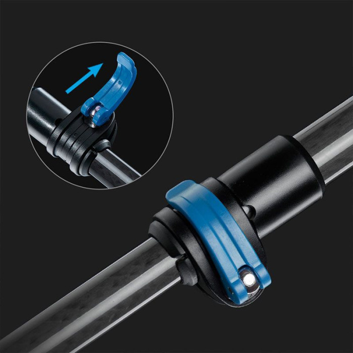 Трекинговая палка Naturehike ST07 NH18D010-Z, 115-135 см, голубая  