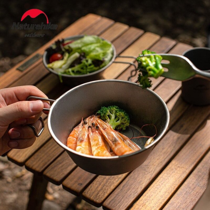 Миска титановая Naturehike NH21CJ010, 450 мл  