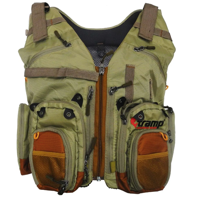 Жилет рыболовный разгрузочный Tramp Angler S/M 