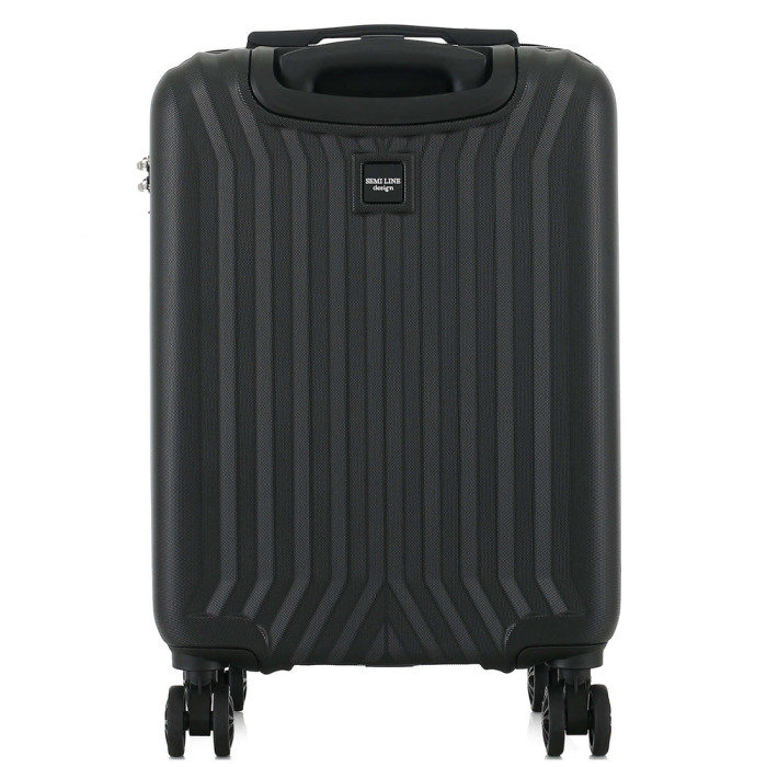 Чемодан Semi Line 24" (M) Black (T5984-3)  