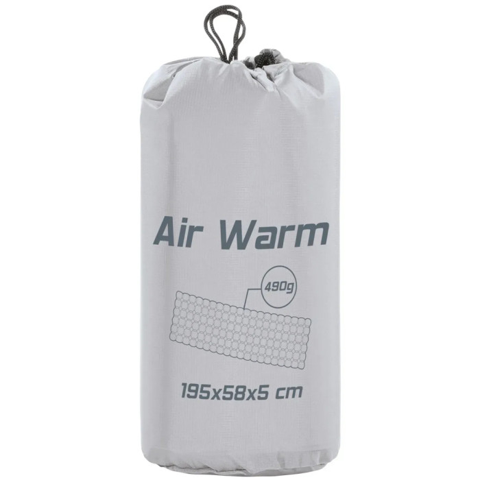 Надувной коврик Ferrino Air Warm Mat Grey (78248OII)  
