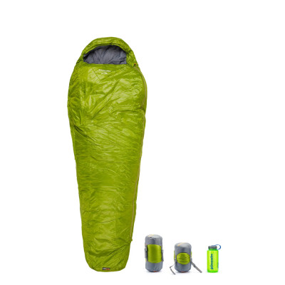 Спальный мешок Pinguin Lite Mummy (14/10°C), 185 см - Right Zip, Khaki (PNG 228243) 2020