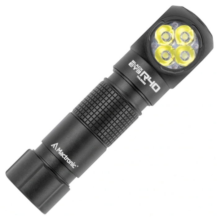 Фонарь налобный Mactronic Black Eye R40 (4000 Lm) Programmable Rechargeable Type-C (THL0060)  