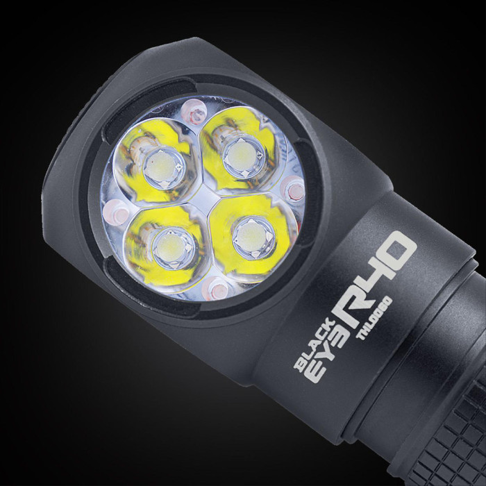Фонарь налобный Mactronic Black Eye R40 (4000 Lm) Programmable Rechargeable Type-C (THL0060)  