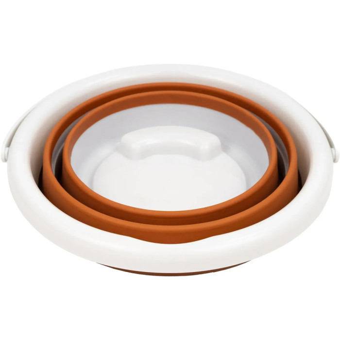 Ведро Tribe Water Bucket 5 л силиконовое T-FJ-0047, terracota  