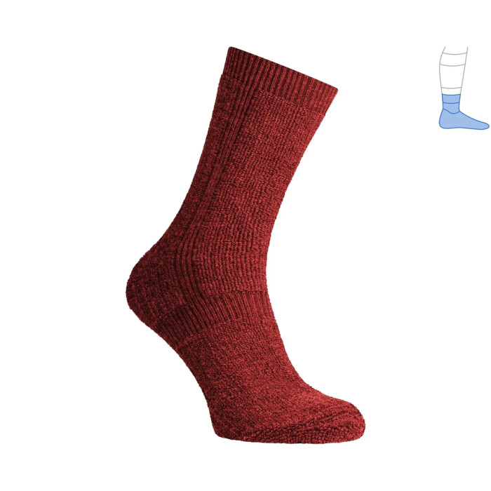 Термоноски Protector ShortWinter красные зимние защитные S 38-40  