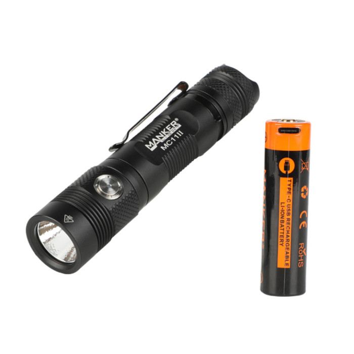 Фонарь Manker MC11 II NW, черный  