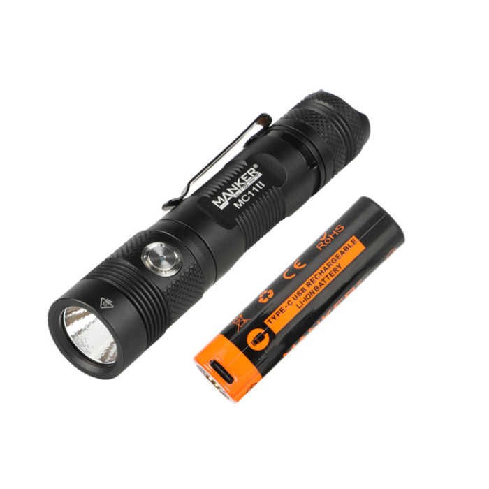 Фонарь Manker MC11 II NW, черный  