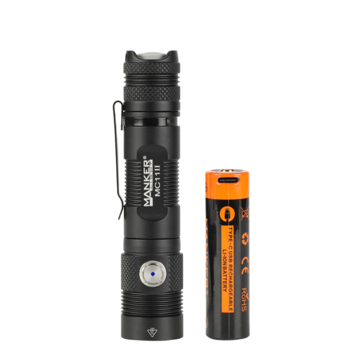 Фонарь Manker MC11 II NW, черный  