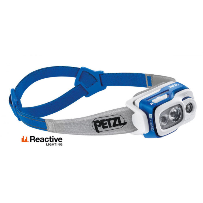 Налобный фонарь Petzl Swift RL 2019 (Голубой)  