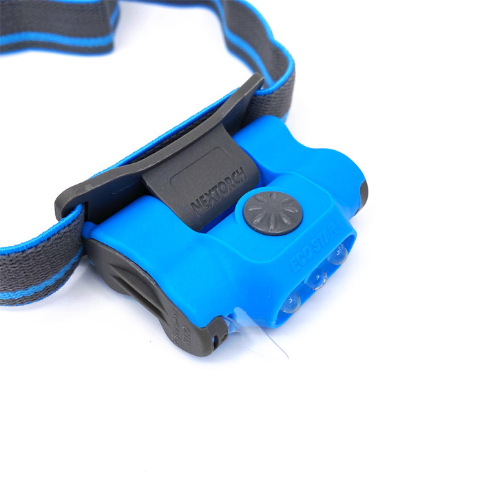 Налобный Nextorch Eco Star голубой, 48 лм  