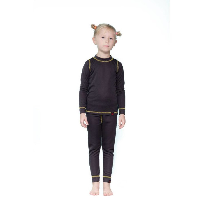 Футболка детская Turbat Bilochka серая, 140  