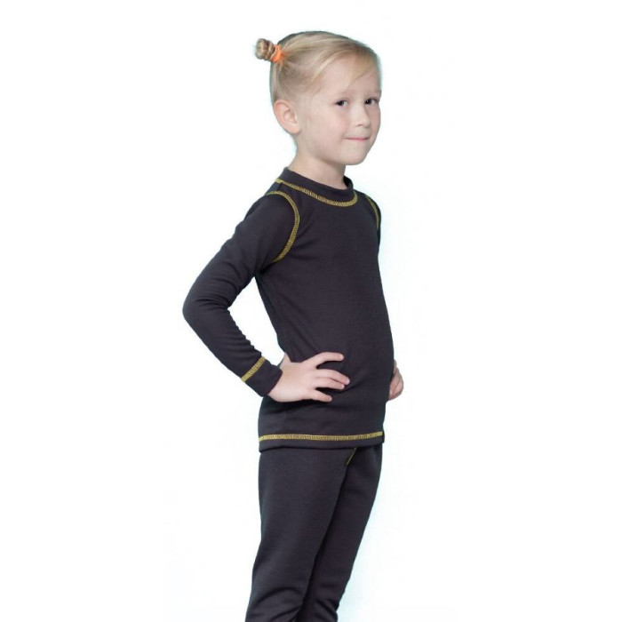 Футболка детская Turbat Bilochka серая, 140  