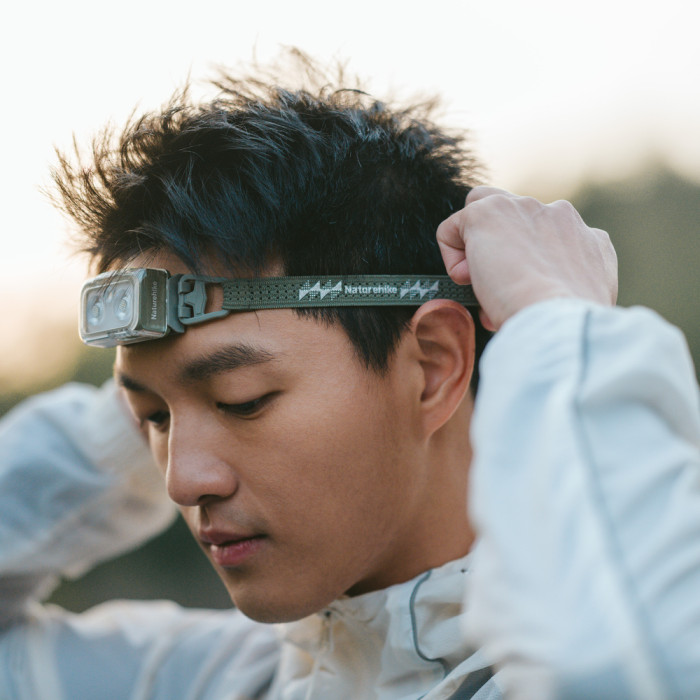 Фонарь налобный Naturehike CNK2550ZM011, зеленый  