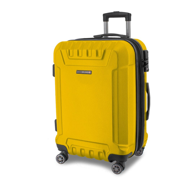 Чемодан Swissbrand Ranger (M) Yellow (SWB_LHRAN002M)  