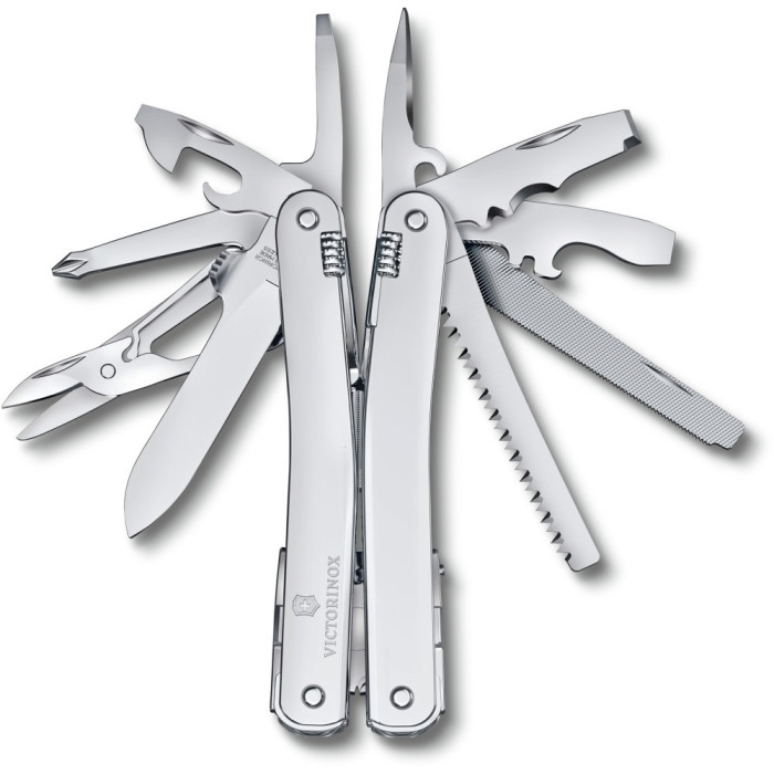 SWISSTOOL SPIRIT MX  105мм/21функ+черн.нейлон.чехол /плоск/ножн/пила/напил/отверт 