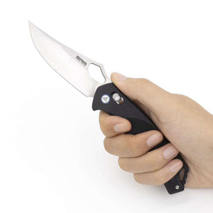 Нож складной SRM Retriever 9202, черный  