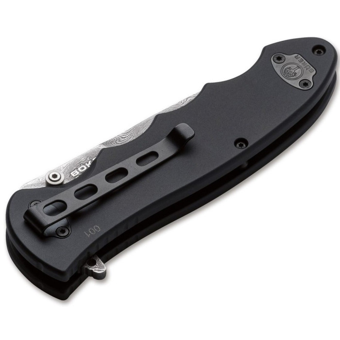 Нож Boker Leopard Damascus III Black  