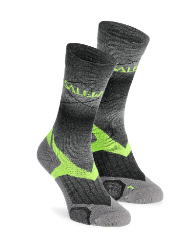 Носки Salewa TREK BALANCE VP SK - серые, 38-40  