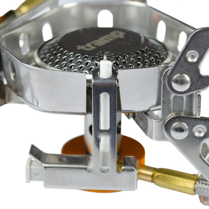 Горелка Tramp со шлангом, пьезоподжигом и ветрозащитой UTRG-046  