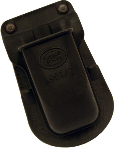 Кобура-подсумок Fobus для одного магазина Glock 17/19 с поясным фиксатором black (3901 G)