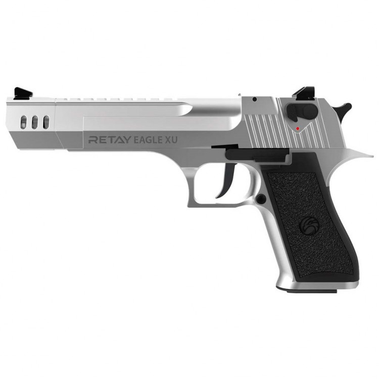 Пистолет стартовый Retay Eagle XU 9мм chrome (X226144С) 