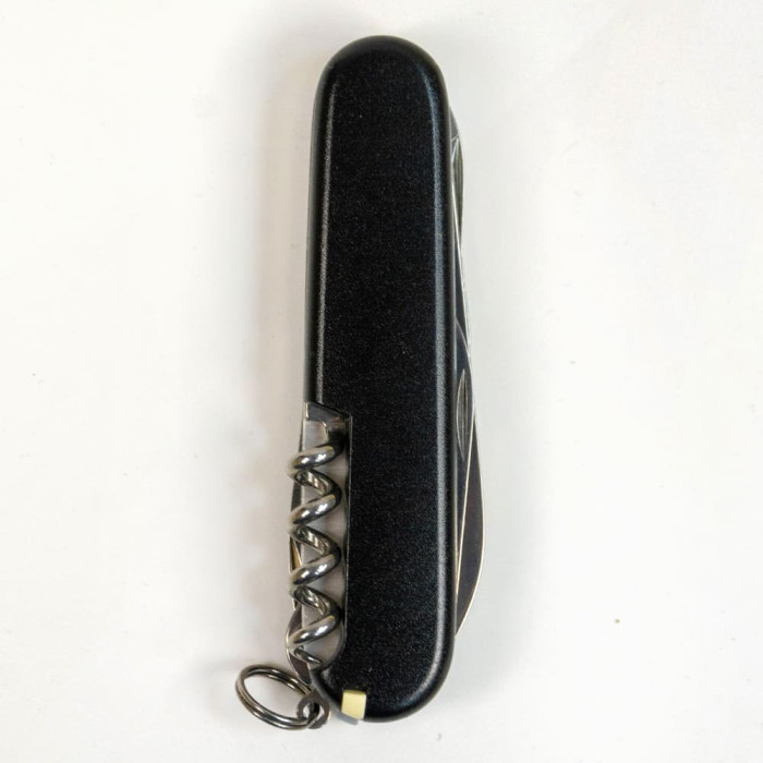 Складной нож Victorinox CLIMBER MAT черный матовый лак с желтым лого  