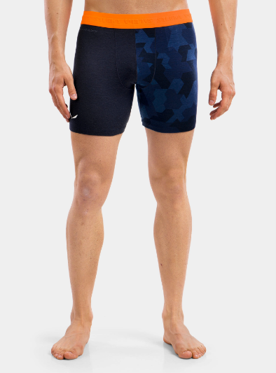 Термотрусы мужские Salewa CRISTALLO WARM AMR  BOXER  - голубые  