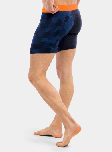 Термотрусы мужские Salewa CRISTALLO WARM AMR  BOXER  - голубые  