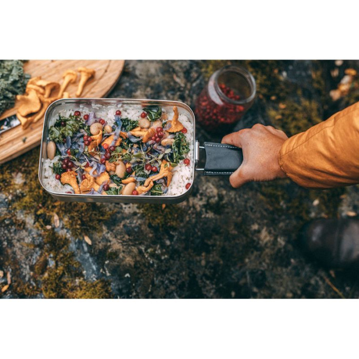 Ланчбокс Trangia Mess Tin 209 Large 1.3л с черной ручкой  