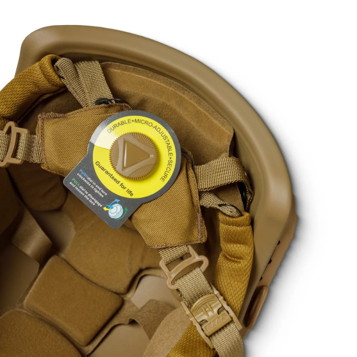 Шлем Ukrarmor FAST Team Wendy СВМПЕ. Уровень защиты NIJ IIIA Койот  