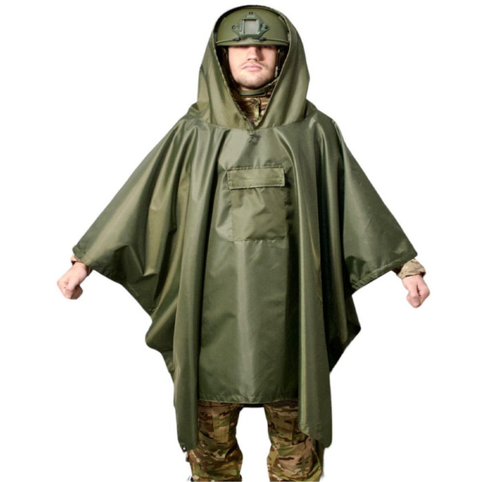 Тактическое пончо Ranger олива (RA8917) (без упаковки)  