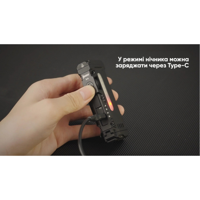 Фонарь Wuben X4, черный  