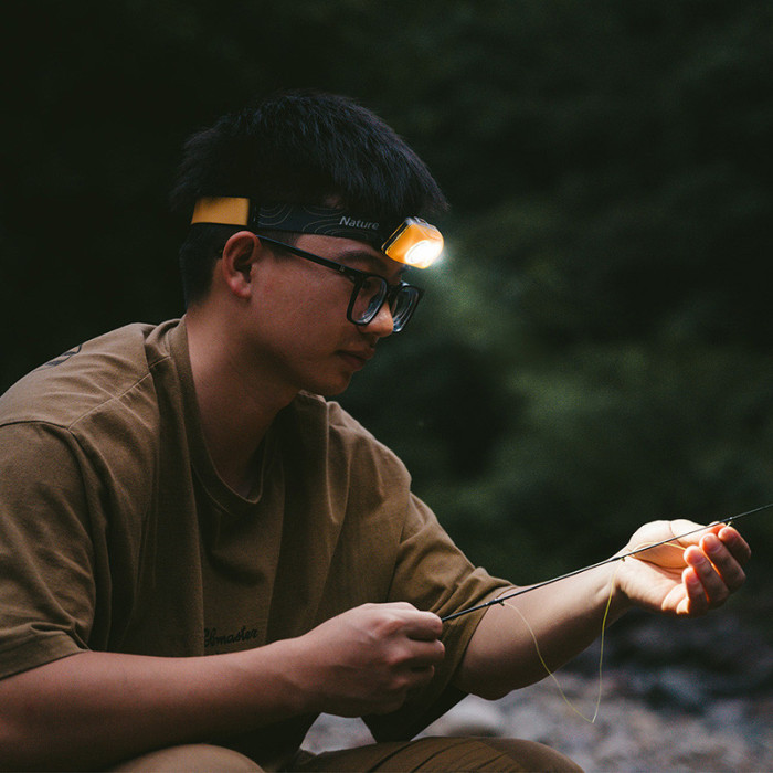 Фонарь налобный Naturehike CNK2300DQ016, желтый  