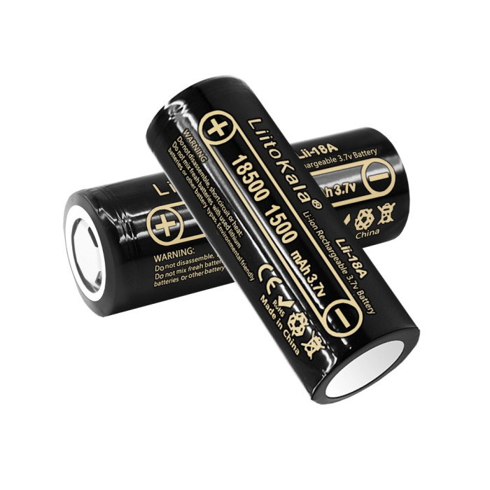 Аккумулятор LiitoKala Lii-18A 18500 1500mah battery  