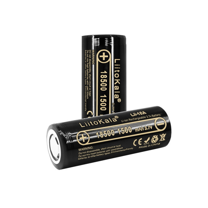 Аккумулятор LiitoKala Lii-18A 18500 1500mah battery  