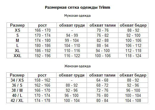 Флис мужской Trimm Frame black, L  