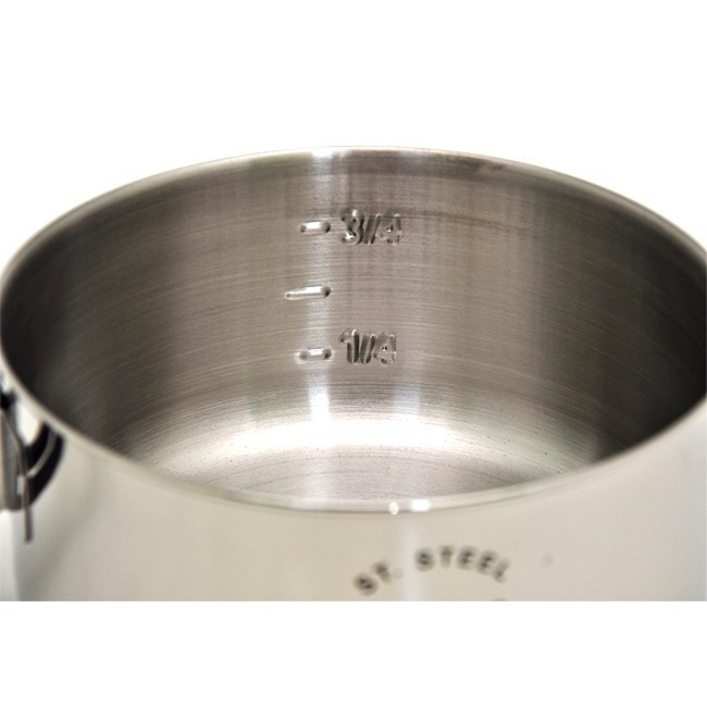 Набор туристической посуды Alb Forming 655 Camping Set St. Steel Crni 44487 3-Pcs +  