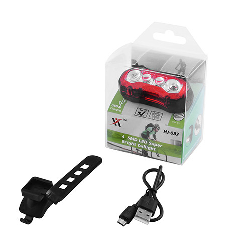 Фонарь велосипедный Police HJ-037-4SMD  