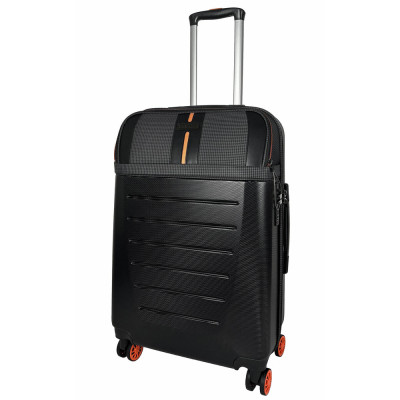 Чемодан Semi Line 24" (M) Black/Orange Line (T5734-2)