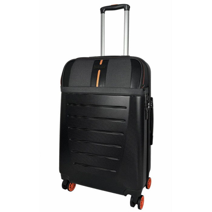 Чемодан Semi Line 24" (M) Black/Orange Line (T5734-2)  