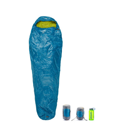 Спальный мешок Pinguin Lite Mummy (14/10°C), 185 см - Right Zip, Petrol (PNG 228267) 2020