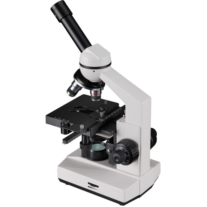 Микроскоп Bresser Erudit Basic Mono 40x-400x с адаптером для смартфона + кейс (5102100) (922745)  