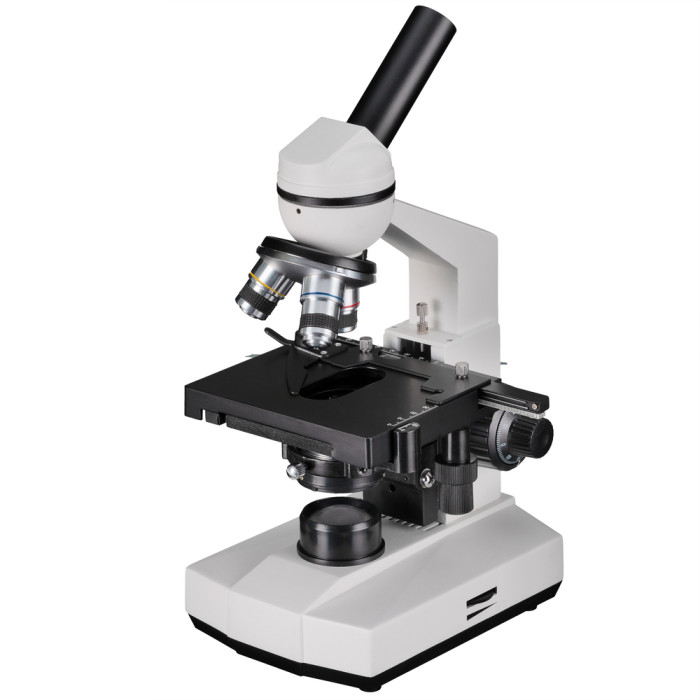 Микроскоп Bresser Erudit Basic Mono 40x-400x с адаптером для смартфона + кейс (5102100) (922745)  