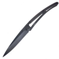 Нож Deejo Wood Black 37 g, Granadilla