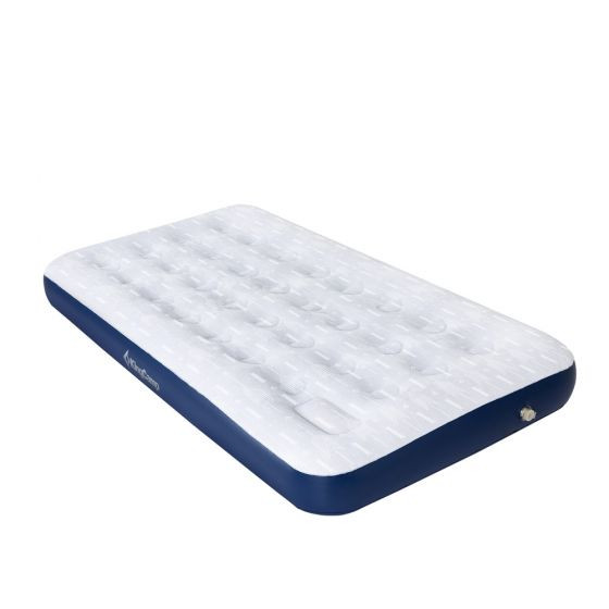 Надувной коврик KingCamp PUMPAIR BED TWIN (KM3606) BLUE / BEIGE  