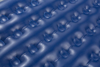 Надувной коврик KingCamp PUMPAIR BED TWIN (KM3606) BLUE / BEIGE  